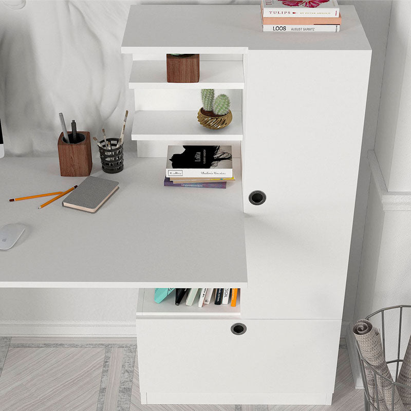 Home Desk Set CLARICE White