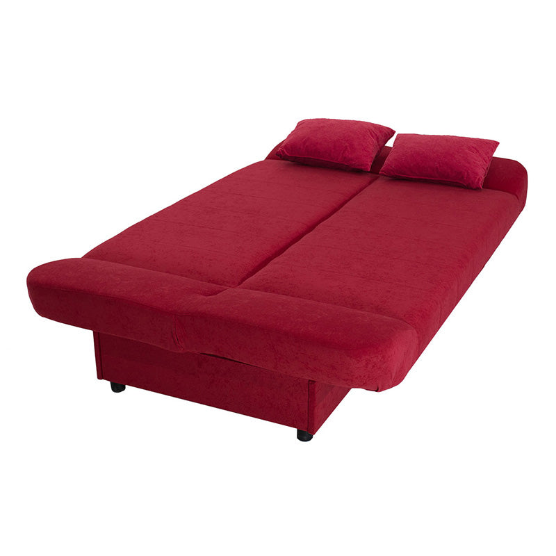 Sofa/Bed LANA 3 Seater Red 200x90x95cm