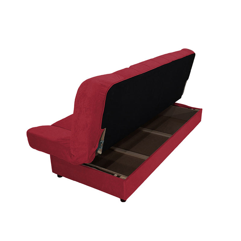 Sofa/Bed LANA 3 Seater Red 200x90x95cm