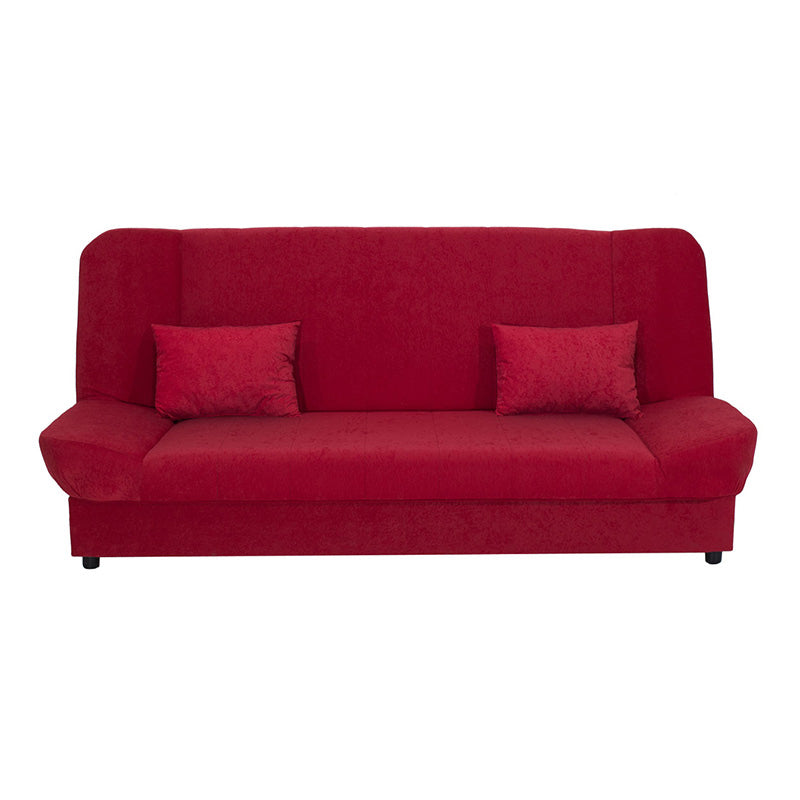 Sofa/Bed LANA 3 Seater Red 200x90x95cm