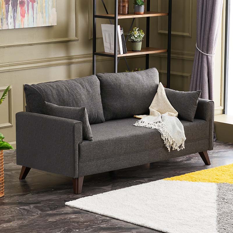 Sofa MOLDAU two - seater Anthracite 177x81x85cm