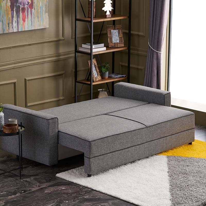 Sofa/Bed LANA three - seater Grey 215x90x88cm